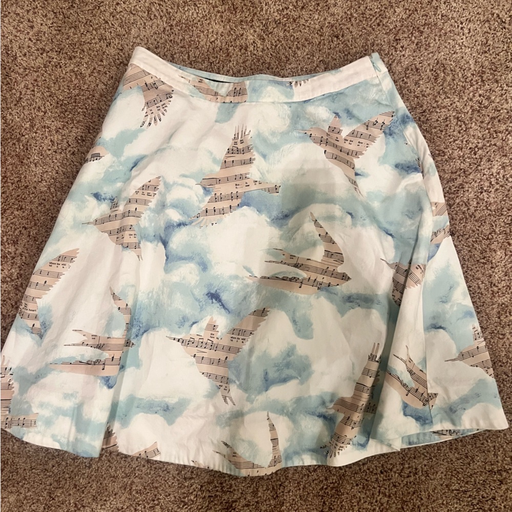 Anthropologie songbird skirt